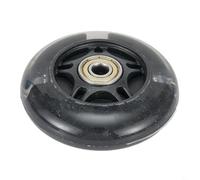 Gdfnmogo 80mm LED Flash Wheel with Flashing Lights for Electric Scooters, 8x2.2cm PU Wheels with ABED-7 Bearings for Rear Replacement(粉色)