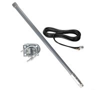 Gdfnmogo 868MHz 915MHz Fiberglass Omnidirectional Antenna N-Type Connector 50 Ohm Impedance Vertical Polarization For LoRa Network Helium Miner Environmental Monitoring(Antenna kit)
