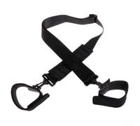 Gdfnmogo Adjustable Fishing Rod Carrier Strap, Made of Neoprene for Lasting Durability, Soft Shoulder Design Guaranteeing Comfort, For Ideal for Boat and B