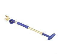 Gdfnmogo Adjustable Pull Rod Sprayer for Water Bottles, Brass Nozzle with Dual Mist & Spray, Retractable 36-38 cm Boom, Copper + Plastic Pressure (Single Head)
