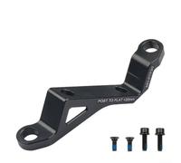 Gdfnmogo Aluminium Alloy Disc Brake Caliper Adapter for Road For Bike to Mountain For Bike Conversion, Flat Mount Design Fits 160mm or 180mm Rotors(180MM)