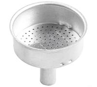 Gdfnmogo Aluminium Moka Funnel Filter For Espresso Coffee Maker, Replacement For 1 2 3 6 9 12 Cup Moka Pots, Compatible With Stovetop Percolators, Silver(600ML)