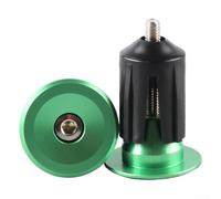 Gdfnmogo Aluminum Alloy Bar Ends for Mountain For Bike Handlebars, 22-24mm Fit, Lightweight & For Easy Install, Compatible with Most Road and Bikes(GREEN)