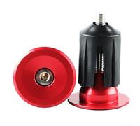 Gdfnmogo Aluminum Alloy Mountain for Bike Handlebar End for 22 from 24mm to Handlebars for Simple for Carry Bar Ends Having 7 Shade Options (Black Red Blue Pur (RED)