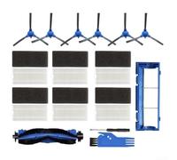 Gdfnmogo Amarey-A800 A900 A980 and Robocist-850 Brush Kit - Replacement Side Brushes, Roller Brush, Filter, Cleaning Tools & Protective Cover Set