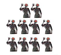 Gdfnmogo Archery Target Paper 10-Pack 17.7 x 12.6 Inch Head Chest Ring Shooting Targets for Practice and Training, Paper Sheets for Outdoor(1)