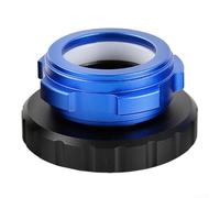 Gdfnmogo Astronomical Telescope Eyepiece Coaxial Lock Adapter Aluminium Alloy for M42/M48 Focusers 2 Inch to 1.25 Inch Conversion with Anti Slip(M42 to1.25in)