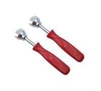Gdfnmogo Auto Drum Brake Repair Installation Tool Spring Compressor Washer Removal Kit for Motorcycle Car Truck Brake-Shoe Replacement Steel ABS Handle 2pcs Red