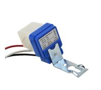 Gdfnmogo Automatic Night Street Day on 12v-220v Impermeable Input Control Load Ip65 10a for Switch Ac/dc Sensor for Light off Photo - Outdoor Ligh (12V)