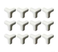 Gdfnmogo Baby Corner Protector Guards 12 Pack, Anti-Collision Corners for Table Edges, Soft Bump-Proof Covers for Home Safety, Compatible with(WHITE)