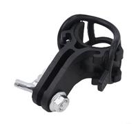 Gdfnmogo Bicycle Race Number Plate Holder, Road Bike Seat Post Mount Bracket with Quick Release, Lightweight Engineering Plastic Cycling Race tags Fixing Clip for Mountain Folding Bikes Black