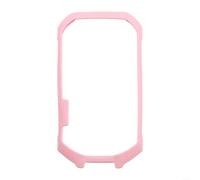 Gdfnmogo Bike Computer Case for Garmin 1050, Wrapped Edge Bumper PP Plastic Hard Shell Guard, Anti Shock Corner Protector for Cycling GPS, Pink Black Green(Pink)