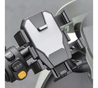 Gdfnmogo Bike Phone Holder Metal Arms for Quick Release Bike Phone Holder | High-grade metal construction, rust resistant, sun rain proof, long for service life, stable under vibration(Black)