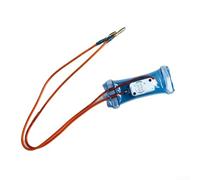 Gdfnmogo Bimetallic Defrost Thermostat Temperature Control Switch With 2 Wire Connection AC 250V 10A For Refrigerator Freezer Replacement Parts