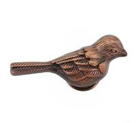 Gdfnmogo Bird Handle Furniture Pull for Cupboard and Wardrobe Applications, Made from zinc Alloy with a Multi Layer Coating for Durability and Aesthetic Appeal (red Bronze)