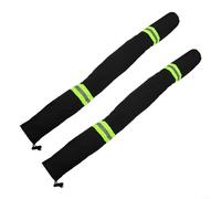 Gdfnmogo Boat Trailer Guide Pole Pad Sleeve 36 inch with Reflective Strips - Oxford Cloth & Foam for Kayaks, Boats, Motorboats, and Trailers, 2 Pack
