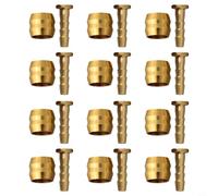 Gdfnmogo Brake Olive and Brass Insert Kit for BH59/BH90 Hydraulic Disc Brake Hose, For CNC Brass Olive for Brake Line Connectors, Mountain For Bike & Road