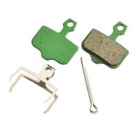 Gdfnmogo Brake Pads for NUTT Disc Brake for Series, All-Metal Ceramic Material, 33x30x4mm, Compatible with Pottery and Porcelain Mod(GREEN)