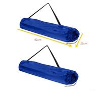 Gdfnmogo Camping Folding Chair Carry Bag, 92x25cm Polyester Storage Sack with Adjustable Shoulder Strap and Drawstring, Guaranteeing Protection for Out(BLUE)