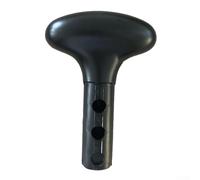 Gdfnmogo Canoe Paddle T Handle for Paddles, 24mm Straight Rod Replacement Grip with Ergonomic PVC T Hand, Compatible with Inflatable For and Dinghy