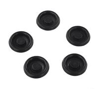 Gdfnmogo Car Interior Underfloor Gasket Cover N10226501 Replacement Part Compatible For Seat For Passat For Jetta Black Plastic Wear-Resistant No Damage(5pcs)