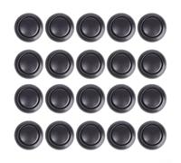 Gdfnmogo Car Roof Liner Ceiling Repair Kit with 20 Pcs Rivet Snaps for Fixing Sagging Headliner - Black Plastic and Metal Buckles Compatible with Cars Tr