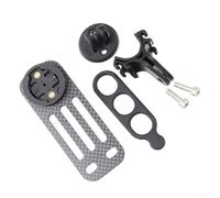 Gdfnmogo Carbon Fiber Bicycle Mounting Stand for Computers Compatible with For DEDA ALANERA Handlebar and TOSEEK Handlebar Models