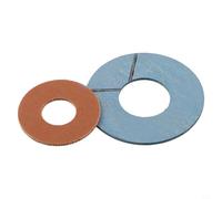 Gdfnmogo Carbon Fiber Brake Pads for Baitcasting Reels, Compatible with For ABU B3/P3/B4/P4, MAX4SX, bmax3/pmax3/pmax4, and Garcia - 5-Piece Set, Felt-Reinfor(inner+lower pad)