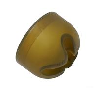 Gdfnmogo Carp Pole Pots, Plastic Feeder Cup for Long Fishing Poles, 4 x 3.9 cm Large Size, Compatible with 6.5-7 mm Rod Diameter, Style Bait Feeding(medium)