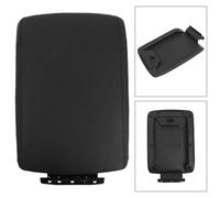 Gdfnmogo Center Console Armrest Cover for Impreza and For WRX (2009-2014), Black Leather-Finished ABS Lid Replacement, OEM-Compatible Center Console Lid