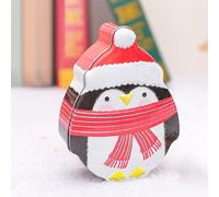 Gdfnmogo Christmas Iron Box Candy For TiN with Lid for Holiday Treats Cookies Snacks and Chocolates Festive Santa Snowman Penguin Design Decorative Sto(CONSULTING)