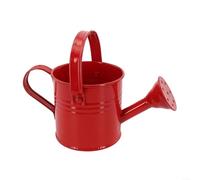 Gdfnmogo Colorful Metal Watering Tin,Mini Watering Can,Ribbon Handle Watering Can,Long Spout Watering Can,Watering Can For Plants(Red)