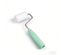 Gdfnmogo Compact 2-Inch Sponge Roller Brush Set Including Paint Tray and Handle for Precision Painting, Touch-Ups, and DIY Projects - Reusable High-Density Foam Refills(2inch)