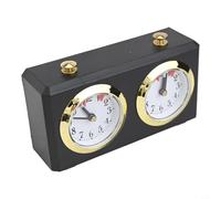 Gdfnmogo Competition Mechanical Dual Board Go for Professional Having Plastic Timer M Games Movements Black Chess Plus Chess