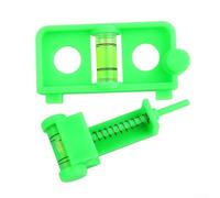 Gdfnmogo Compound Bow and Arrow String Level Tool Set for Precise Nock Positioning and Sight Installation, Portable Plastic Archery Accessory with(Green)