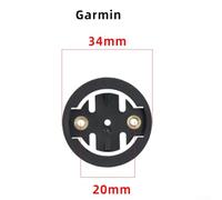 Gdfnmogo Computer Mount Base for, - ABS Plastic, Lightweight 5g, 34mm Compact Design, Front Light & Action Camera Compatible(FOR)