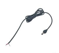 Gdfnmogo DC Jack Cable for Mini - 150cm/200cm/300cm Adjustable Power Cord with DC5521 Female Connector, Fine Copper Wire, Gray, High-Current Modified Stripping(300CM)