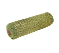 Gdfnmogo Deco Mesh Ribbon, Polypropylene, Metallic Foil Stripes, Multi-Colour, 26Cm X 10Yd, For Christmas Wreaths, Bows, Swags, Garland, DIY Crafts(army green)