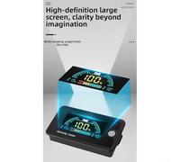 Gdfnmogo Digital Battery for Carts - 8V to 100V DC LCD Display Meter with Voltage Alarm, Data Retention & Waterproof Design for Lithium and(A)