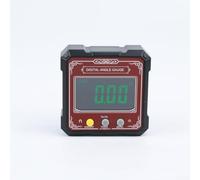 Gdfnmogo Digital Inclinometer Angle Gauge Level Box with Digital Display, Dual Measurement Modes, Hold Function and FOR ZERO Reset for Accurate Slope Metering (Yellow)(B)