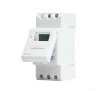 Gdfnmogo Digital Timer Relay Switch AC 220-240V 16A with LCD Display, Weekly Programmable Delay Relay for Equipment, Streetlights & Neon Signs, THC15A