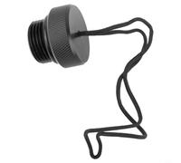 Gdfnmogo DIN Tank Valve Dust Cap Cover for Scuba Diving Regulators - ABS Plastic Protective Cap with Lanyard for 200/300 Bar DIN Valves - Black