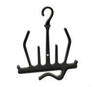 Gdfnmogo Diving Gear Hanger Space-Saving Fast Drying Rack for Wetsuit Drysuit Boots Fins For BCD Scuba Equipment with Drainage Design and Multiple(Black)