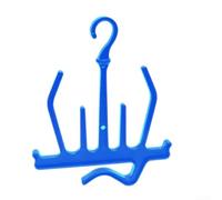 Gdfnmogo Diving Gear Hanger Space-Saving Fast Drying Rack for Wetsuit Drysuit Boots Fins For BCD Scuba Equipment with Drainage Design and Multiple(Blue)