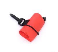 Gdfnmogo Diving Surface Marker Buoy 210D Nylon with For TPU Coating, Inflatable SMB with Integrated Pressure Relief and Check Valves, Reflective Strip(Fluorescent red)