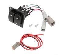 Gdfnmogo Double Rocker Switch Kit For Marine Trim Tabs Suitable For Lenco 10222211D Part Number 10222 211D Replacement With Metal And Plastic Parts
