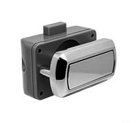 Gdfnmogo Drawer Lock Catch Push Button Mechanism Replacement Parts For Swift for caravan for motorhome With 20Mm Cutting Hole For 16-18mm Board(Chrome)