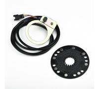Gdfnmogo E-Bike PAS Sensor 5/8/12 Magnets Speed Detector Electric Bicycle Pedal Assistant Device Alloy Construction 100Cm Cable Length Easy Setup(8 Magnets)