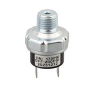 Gdfnmogo Electric Air Compressor Pressure Switch, Adjustable 120-150PSI Or 170-200PSI, 1/4" NPT 1/8" NPT Ports, Lasting Carbon Steel Construction(170-200PSI-1/4NPT)
