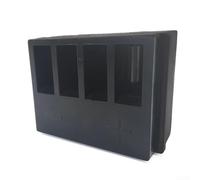 Gdfnmogo Electric For Bike Battery Box Base - PVC Black Mounting Bracket for Secure High Current Connection, Low Resistance and Reverse Polarity